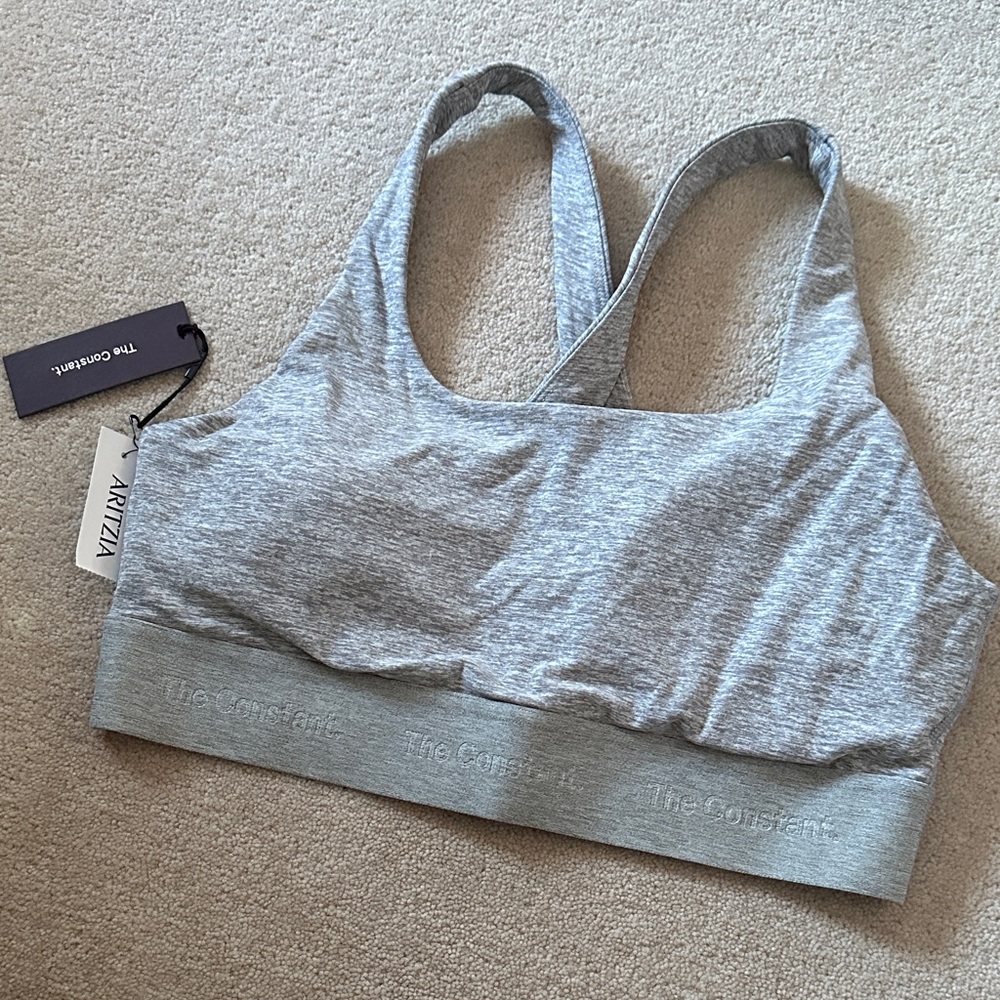 Grey Aritzia sports bra!